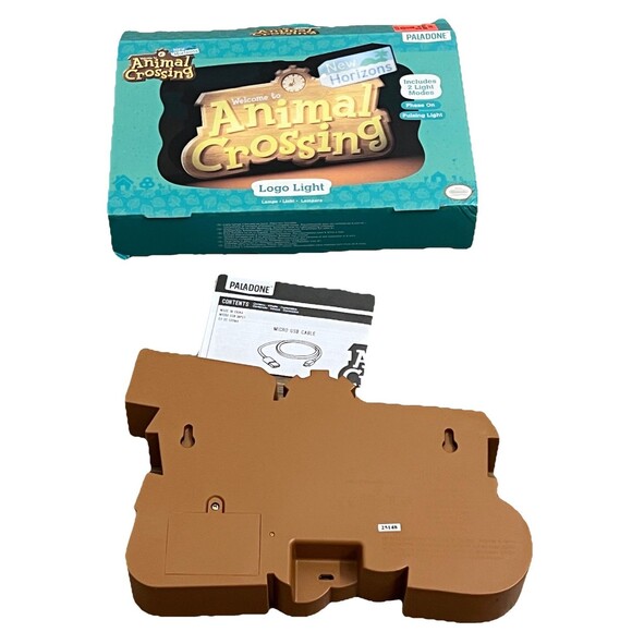 Brand New Official Animal Crossing New Horizons Logo Light with 2 Light Modes - Picture 2 of 5